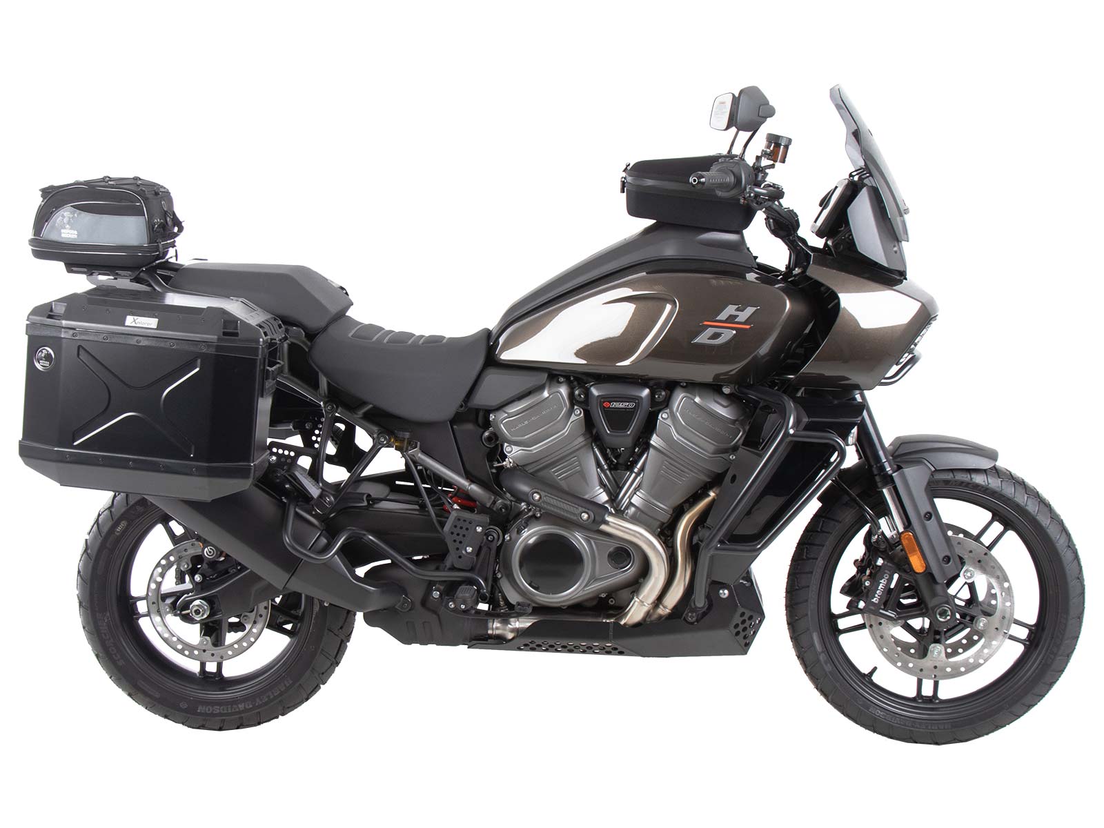 Anello serbatoio di base con blocco borsa serbatoio per Harley Davidson Pan America (21-)