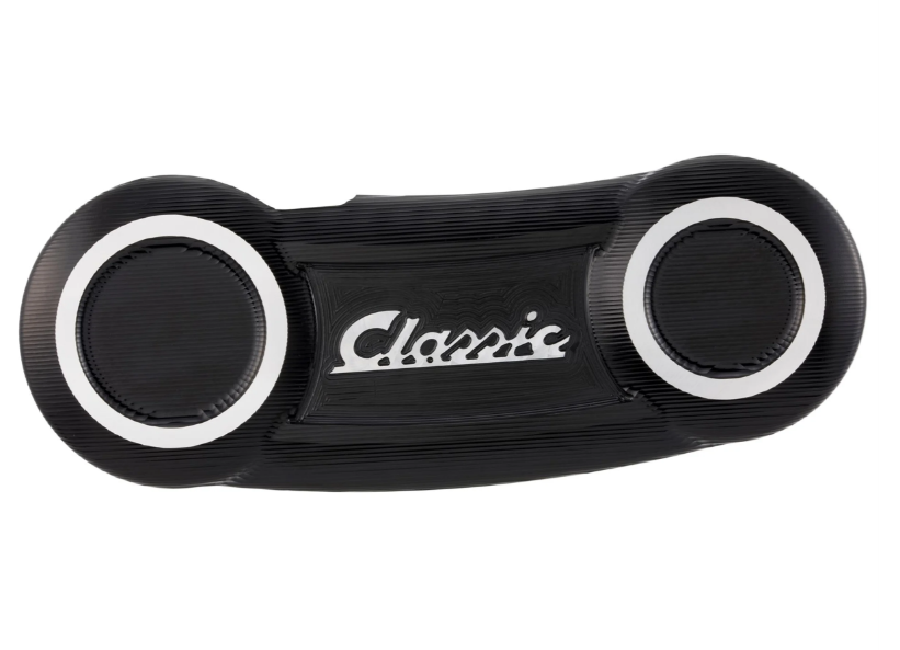 Copriforcellone Classic per Vespa PX 80-200ccm, nero