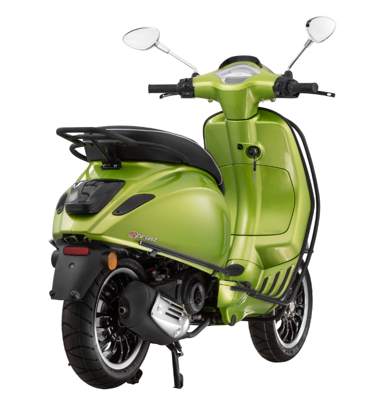 Coperchio laterale per Vespa Primavera/Sprint/Elettrica 50-150ccm, nero opaco