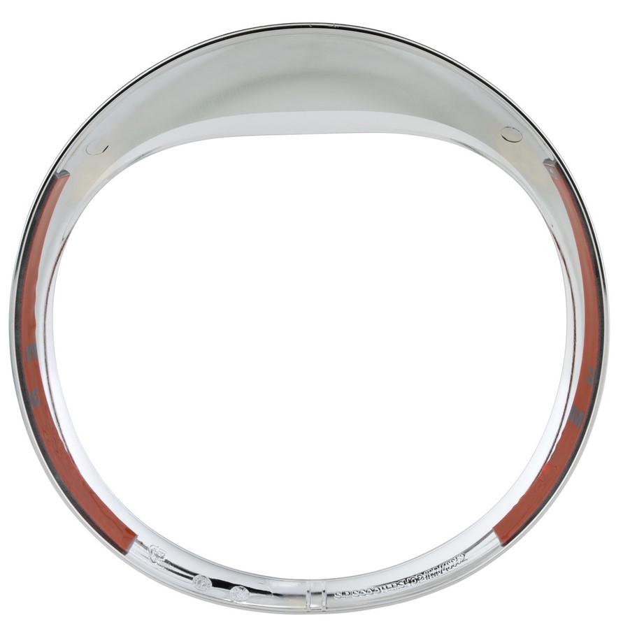 Anello faro per Vespa GTS/​GTS Super/​GT/​GT L 125-300ccm, cromato