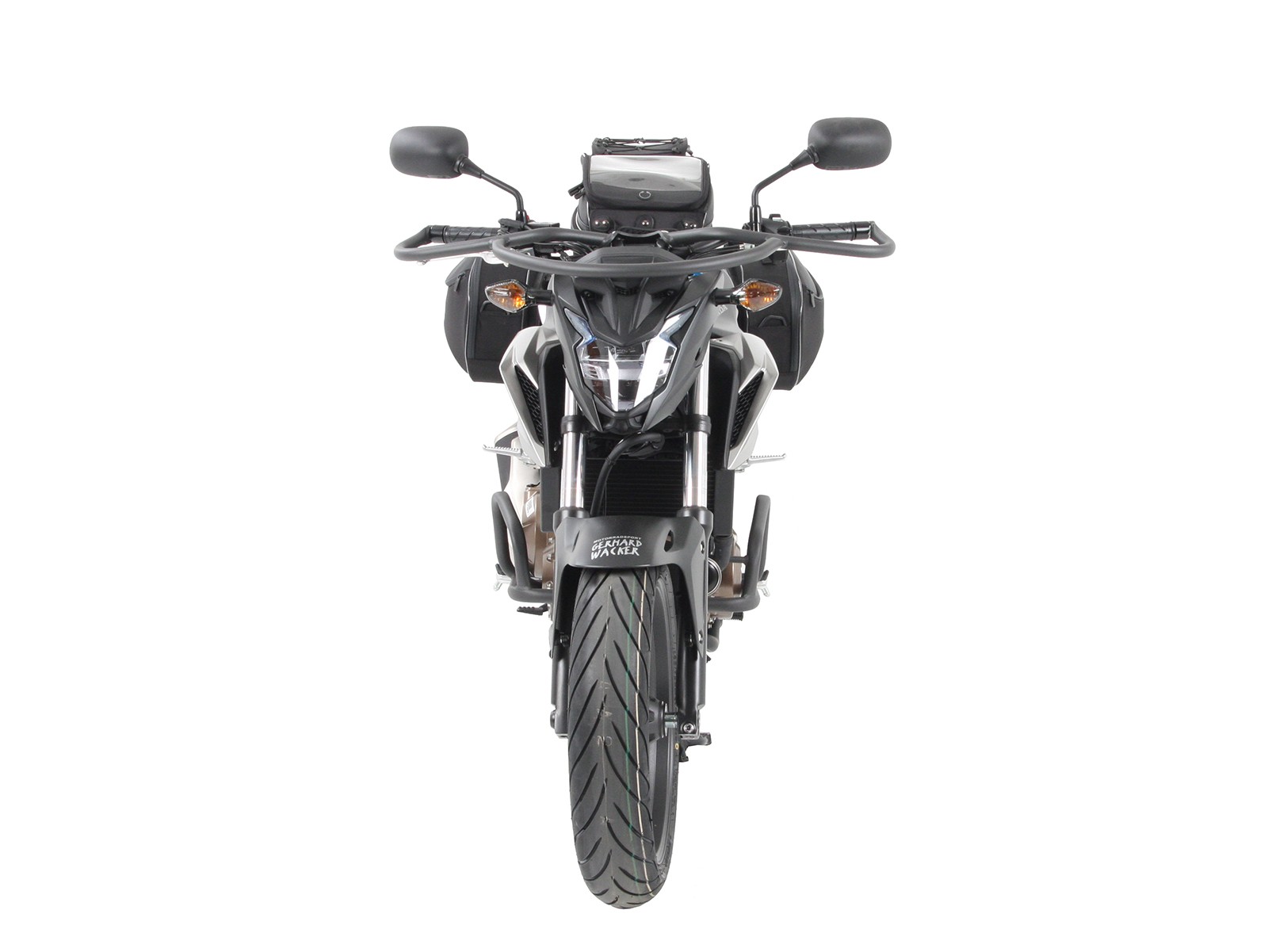 Barra di protezione anteriore antracite per Honda CB 500 F (16-18) Hepco & Becker