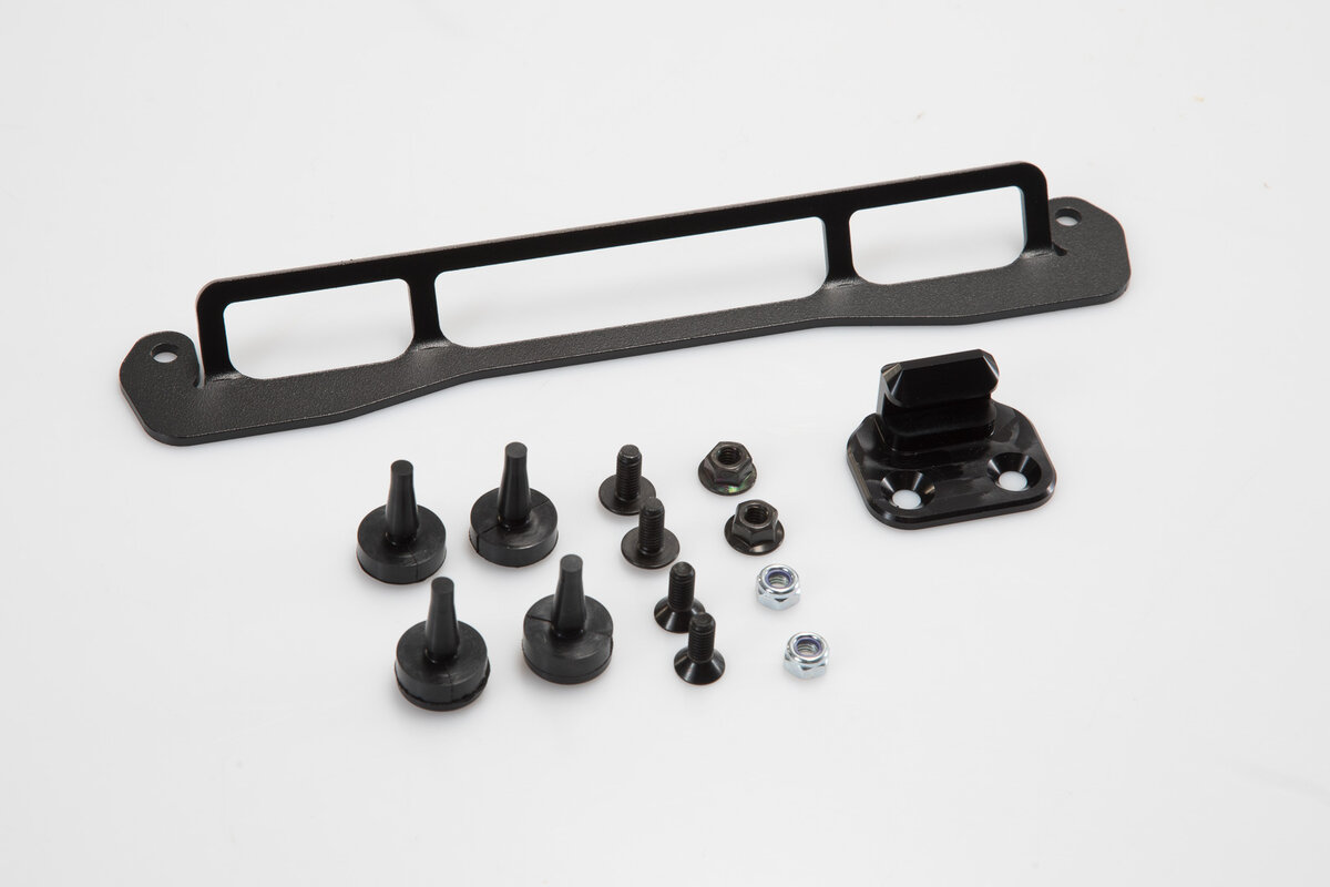 Kit adattatore SW-Motech per portapacchi ADVENTURE-RACK per bauletti Shad