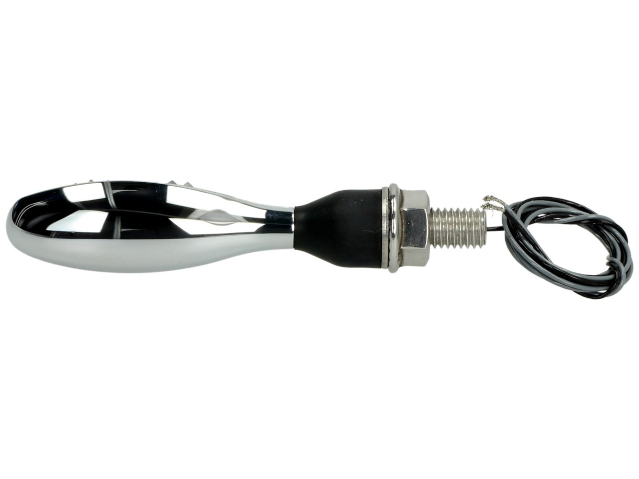 Indicatore Kellermann, Micro 1000 Extreme, acciaio, LED, V/H, L/R, 12 V, cromo lucido, M8x20