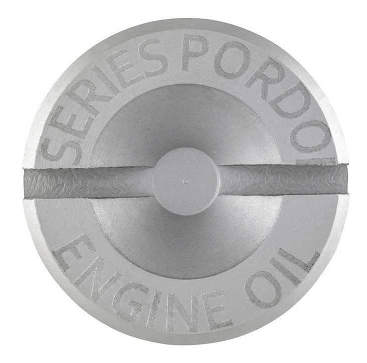 Tappo olio motore per Vespa GTS/GTS Super/GTV 300cc HPE, argento opaco