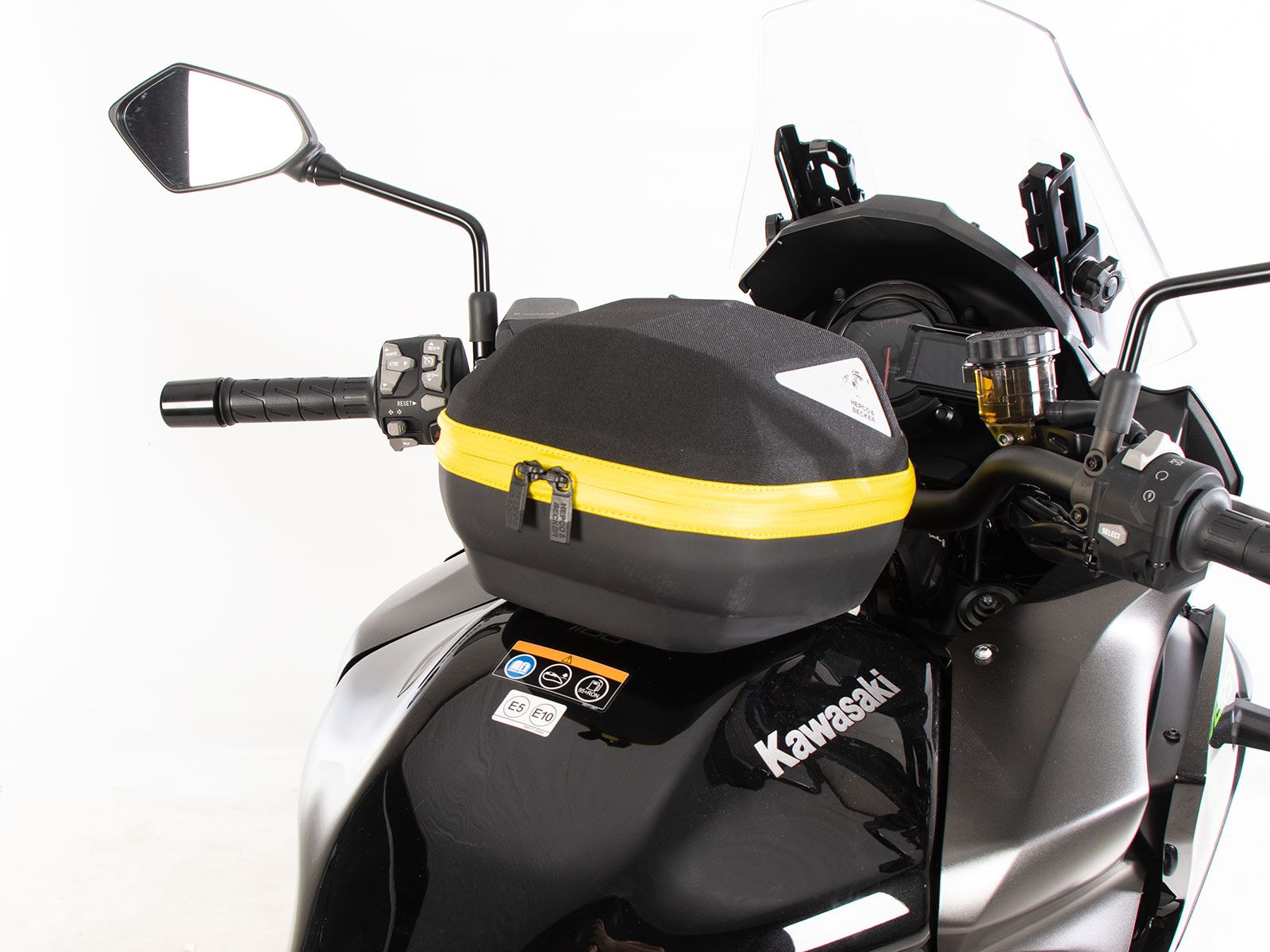 Anello serbatoio di base con blocco borsa serbatoio per Kawasaki Versys 1100 /SE (25- ) Hepco & Becker