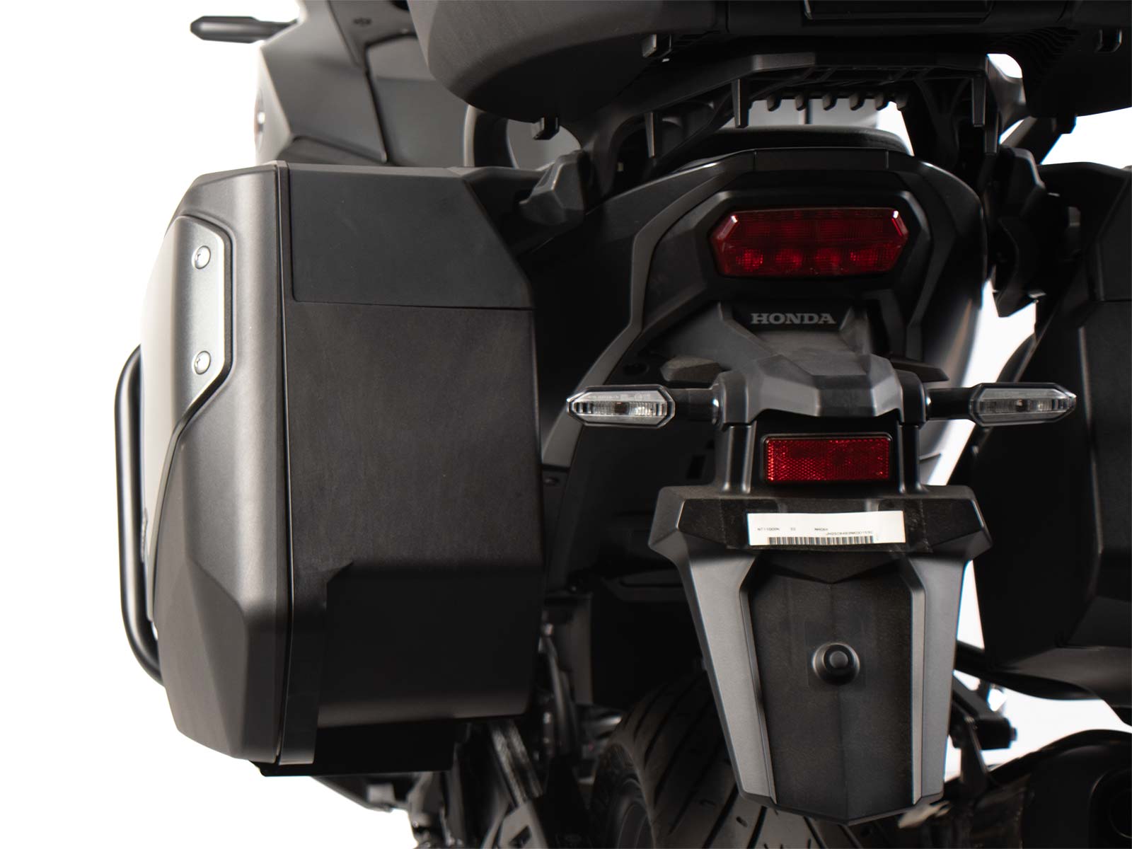 Barra di protezione posteriore per bagagli nera per Honda NT 1100 (22-24) Hepco & Becker