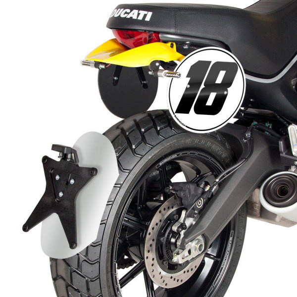 Parafango per Ducati Scrambler (14-21) - Barracuda