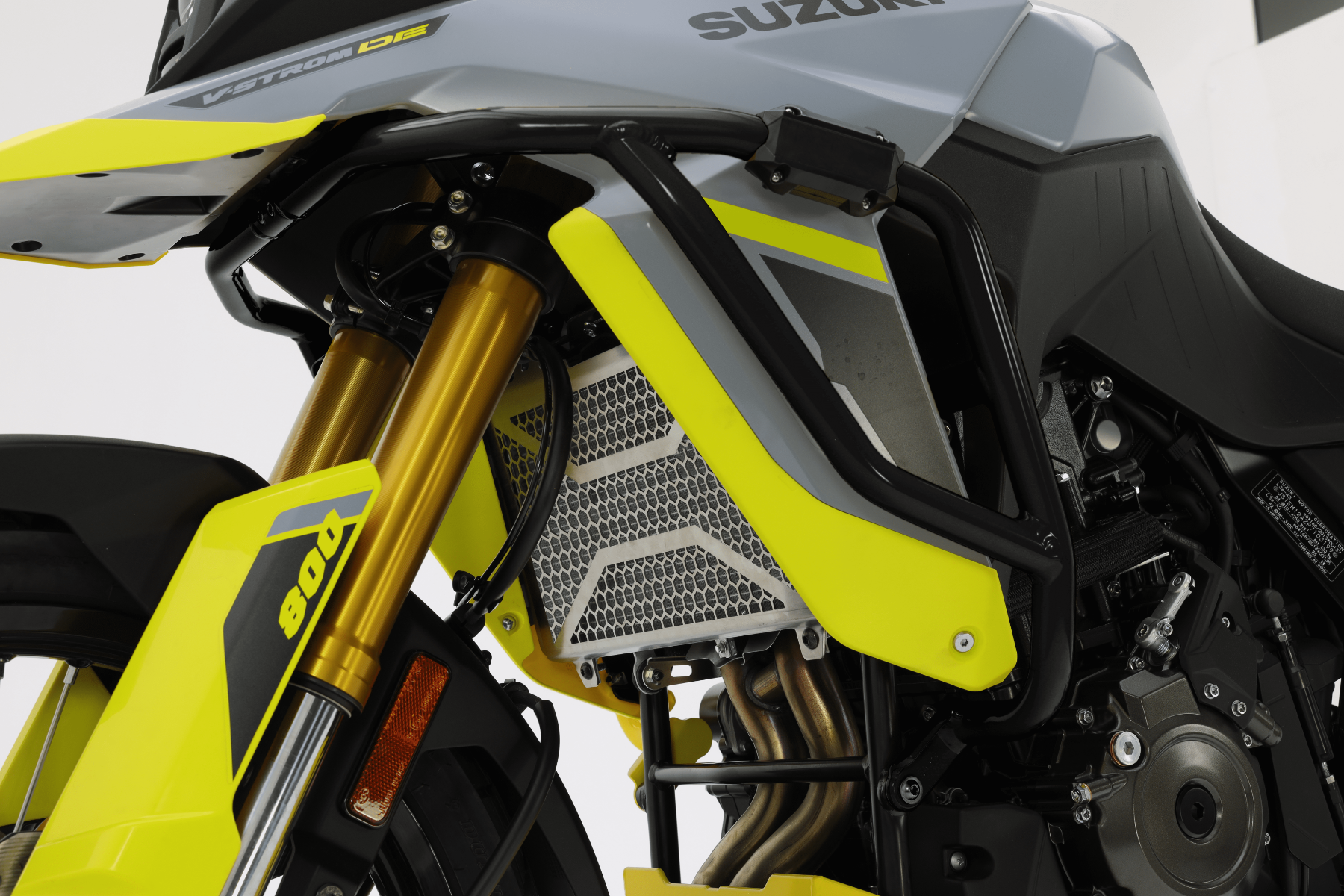 Barra antiurto in alluminio nero per Suzuki V-Strom 800 DE (23-)