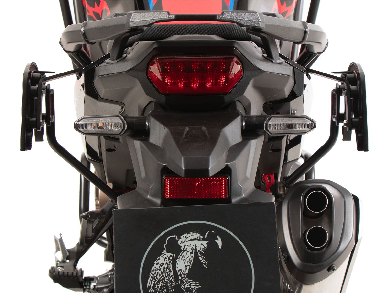 Portapacchi laterale C-Bow nero per Honda CRF 1100 Africa Twin Adventure Sports (24-) Hepco & Becker
