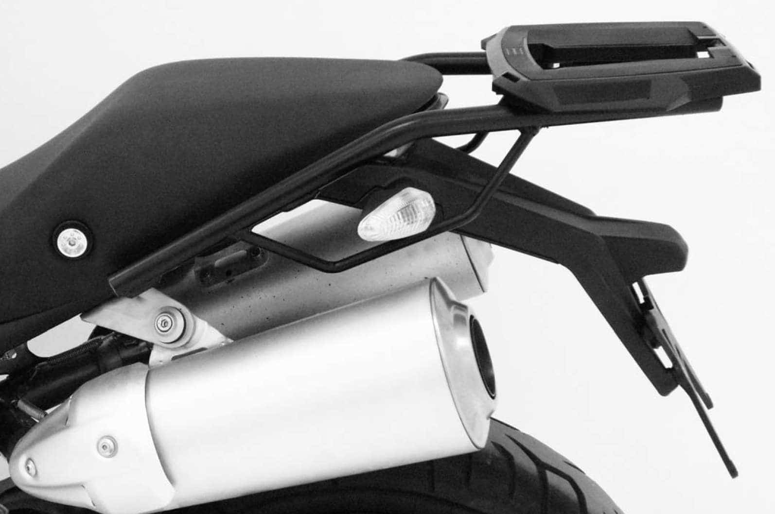 Portavaligie in alluminio per Ducati Monster 696 (08-14) /796 (10-16) /1100/S (09-10) Hepco & Becker