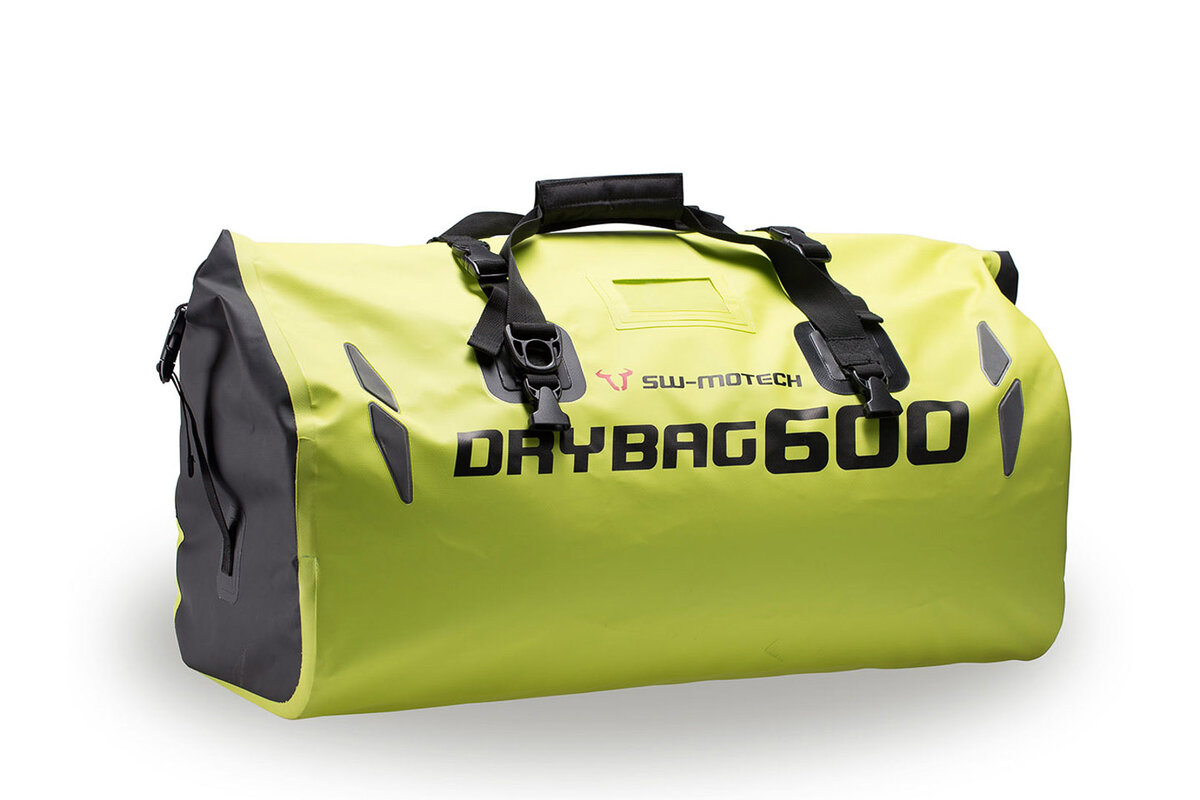 Borsa posteriore Drybag 600 per Aprilia RSV 4 Tuono 1100, giallo segnale - SW Motech