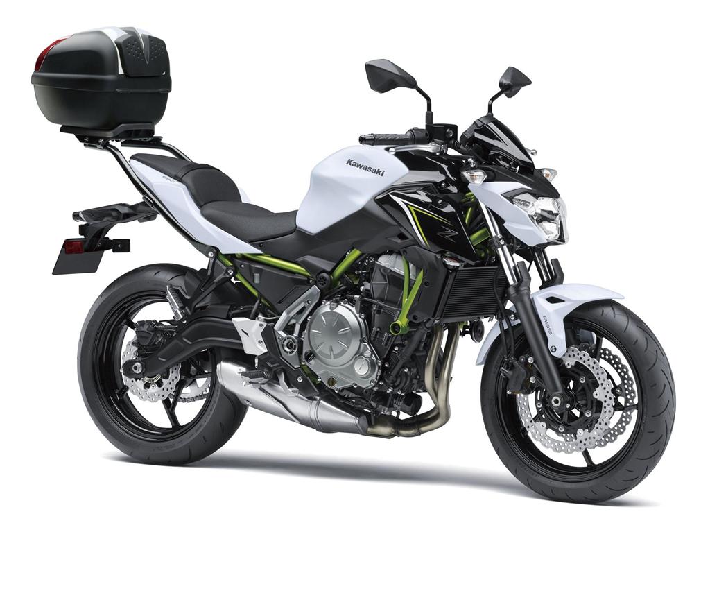 Bauletto (30L) Incl. piastra di supporto per Kawasaki Ninja 650 / Z 650/S / Versys-X 300 Originale