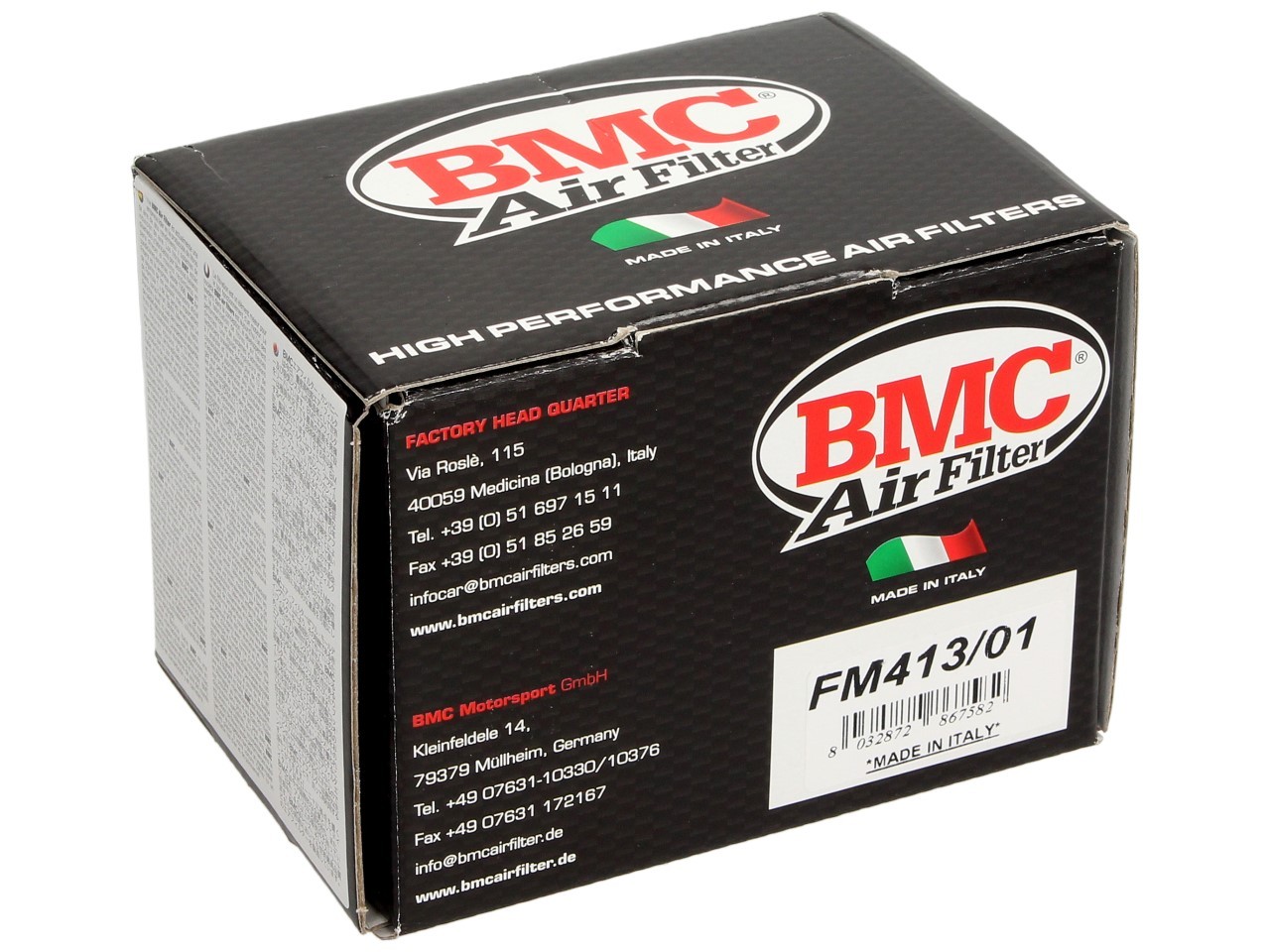 Filtro aria BMC Sport per Moto Guzzi V7 I / V7 II / V7 III / V9 Roamer, Bobber