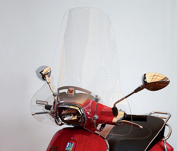 Parabrezza medio trasparente per Vespa Sprint - Isotta