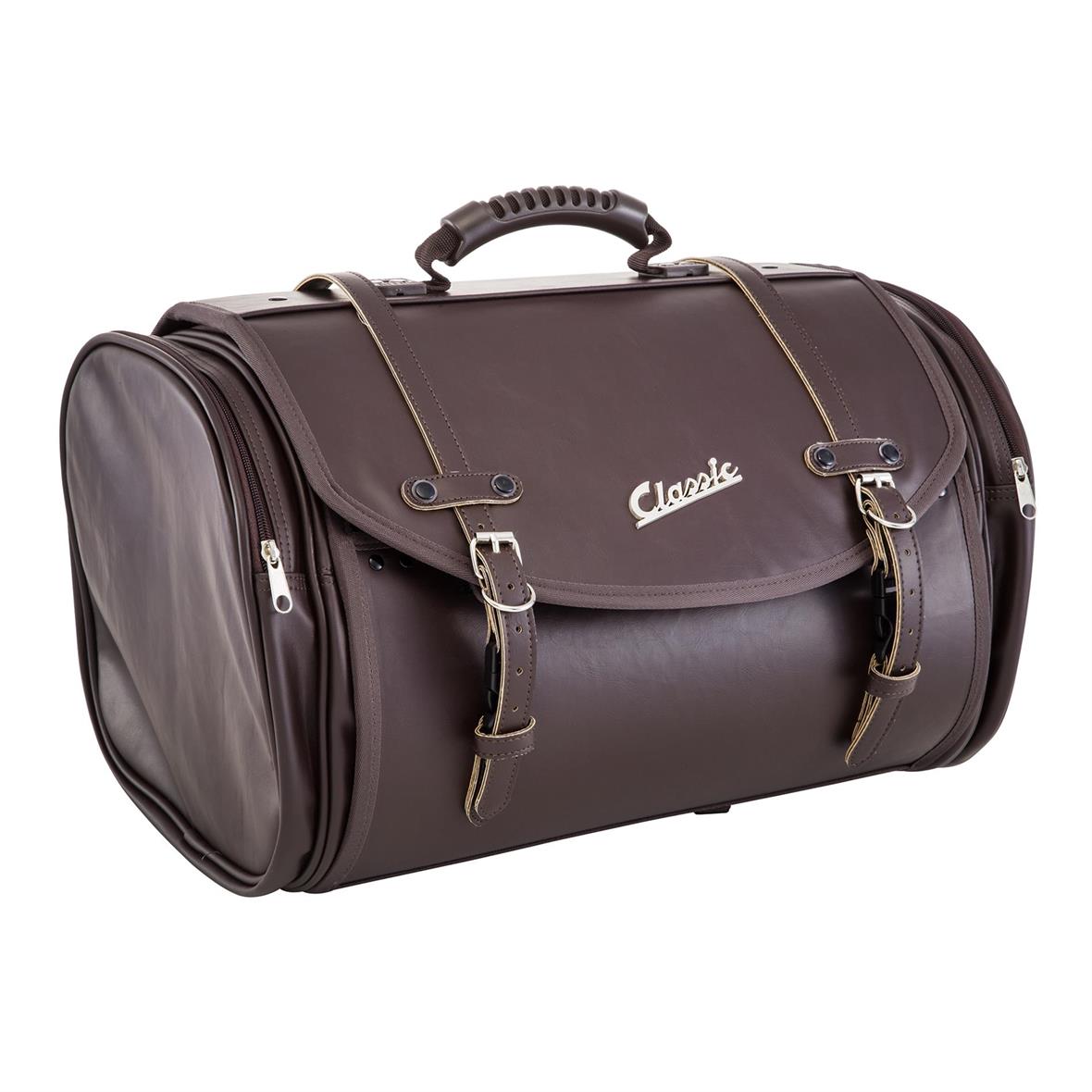 Borsa "Classic" per Vespa - marrone scuro, finta pelle
