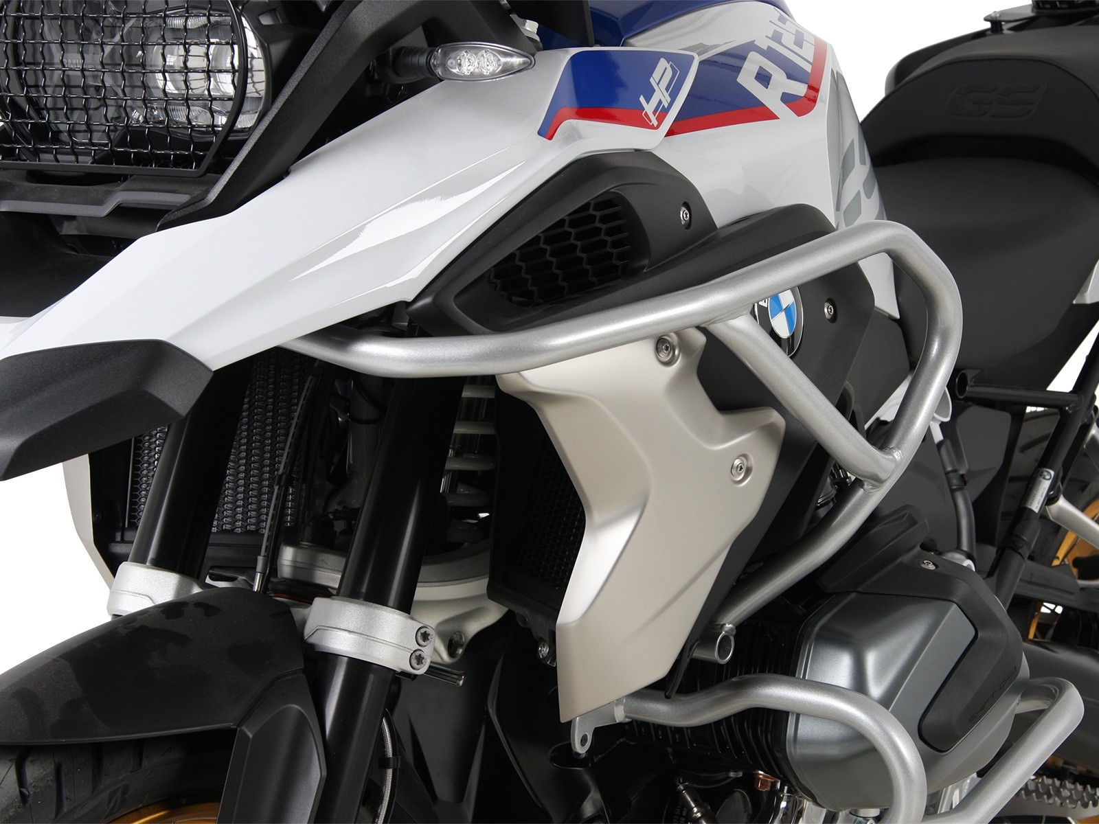 Protezione serbatoio argento per BMW R 1250 GS (19-23) Hepco & Becker