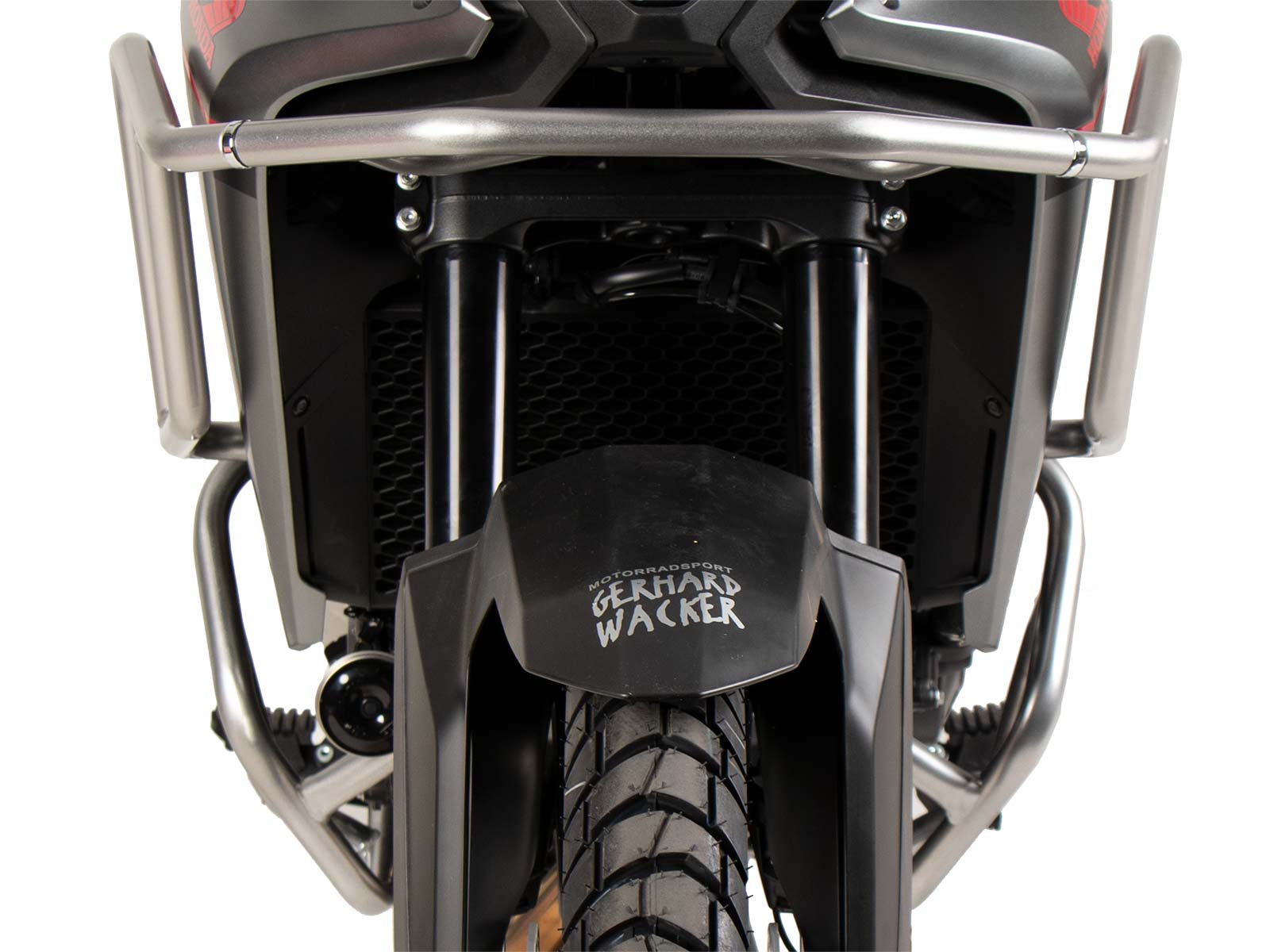Protezione motore argento per Honda XL 750 Transalp (25- ) Hepco & Becker