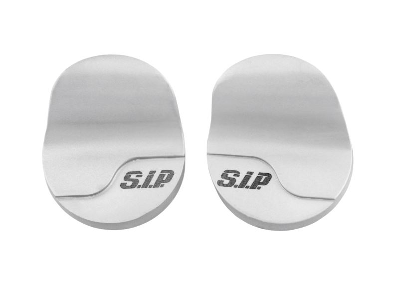 Copriforo per specchietto destro e sinistro per Vespa Primavera/Sprint/Elettrica 50-150cc, argento opaco