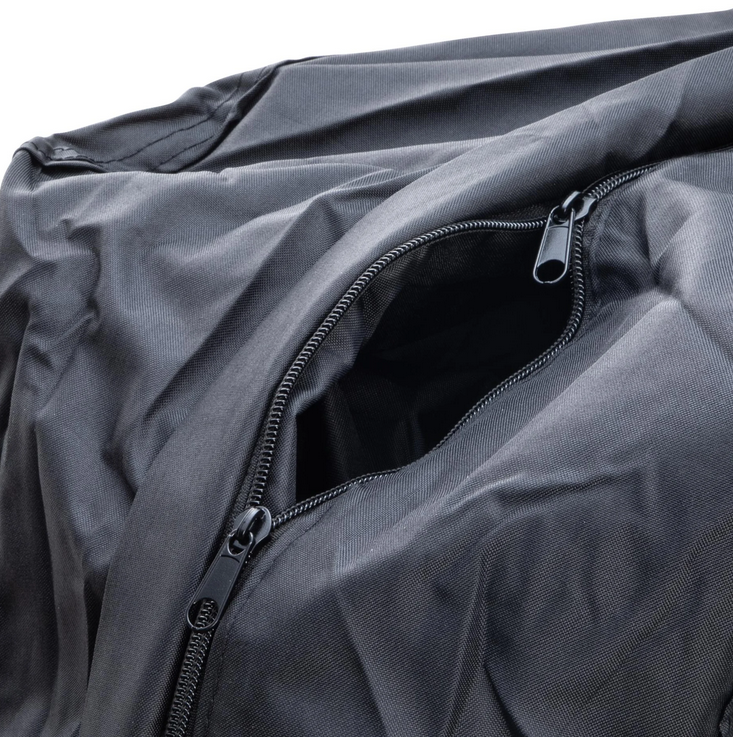 Garage pieghevole Outdoor PREMIUM 2.0 per Vespa ET2/ET4/LX/LXV/S/Primavera/Sprint, taglia L, nero