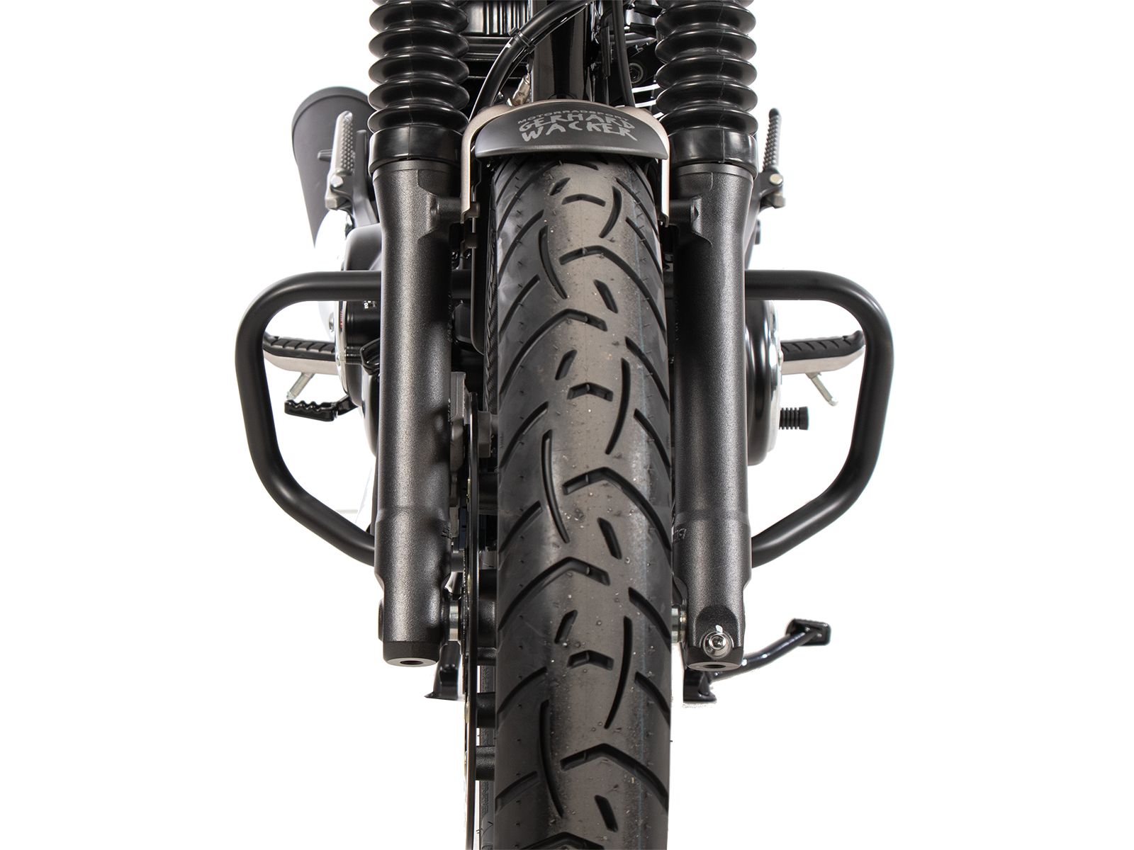 Protezione motore nera per Honda GB 350 S (2025-) Hepco & Becker