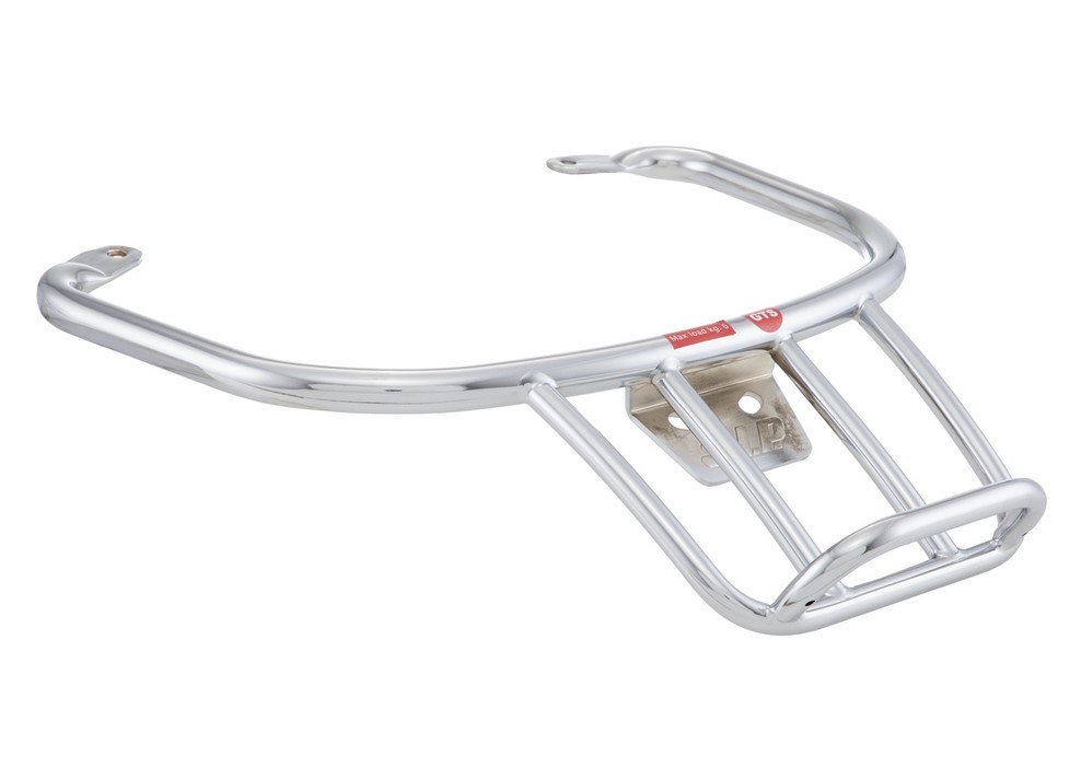 Portapacchi / maniglione passeggero posteriore anni '70 per Vespa GTS/GTV/GT 125-300ccm 4T LC, cromato