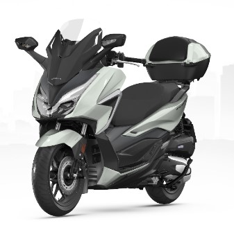 Bauletto 35L incl. portapacchi Forza 350 (2021-) *PB-397P* MATT PEARL PACIFIC BLUE originale Honda