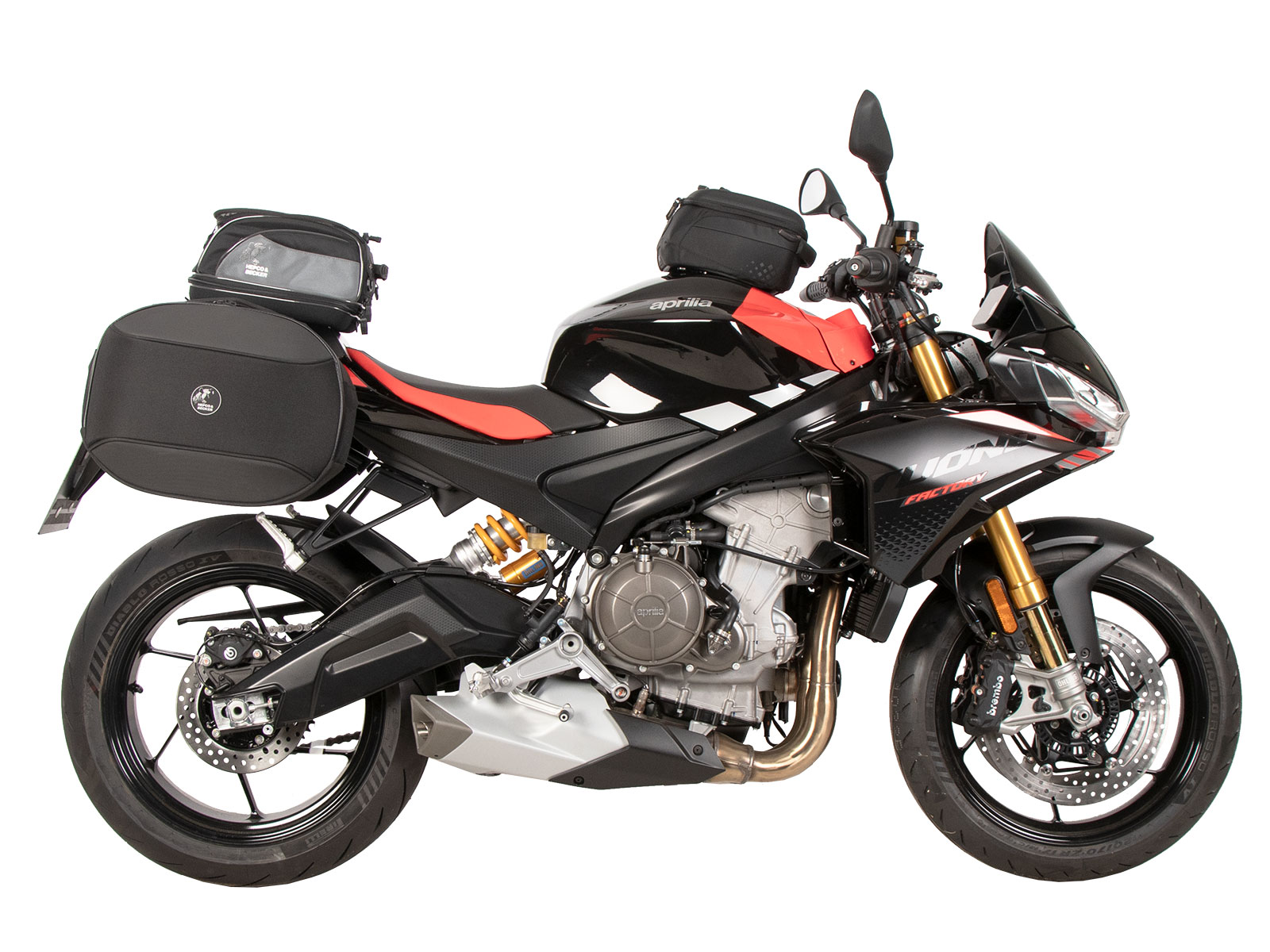 Anello serbatoio di base con blocco borsa serbatoio per Aprilia Tuono 660 Factory (22-)