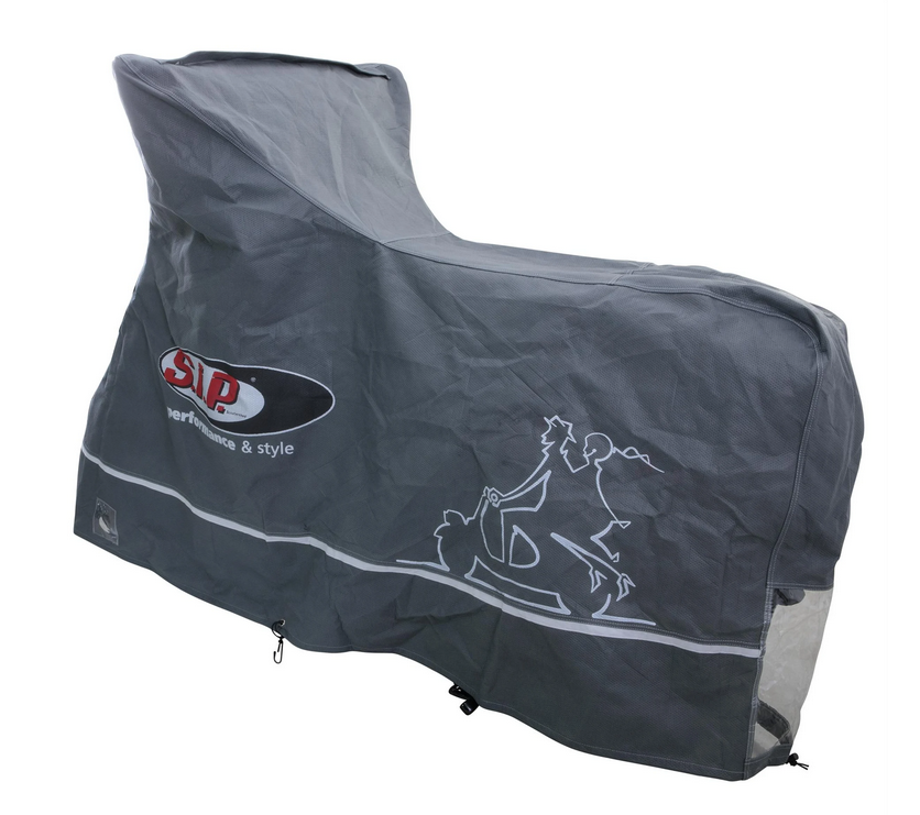 Garage pieghevole Indoor PREMIUM 2.0 per Vespa ET2/ET4/LX/LXV/S/Primavera/Sprint, taglia L, grigio