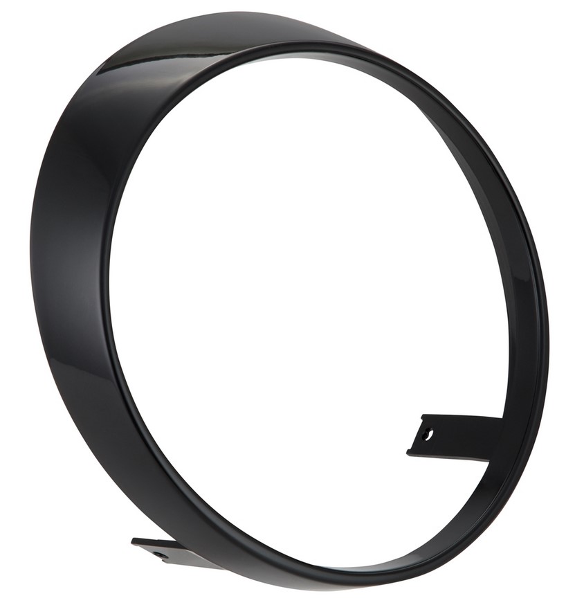 Anello lampada per Vespa GTS/GTS Super HPE 125/300 ('19-), nero lucido