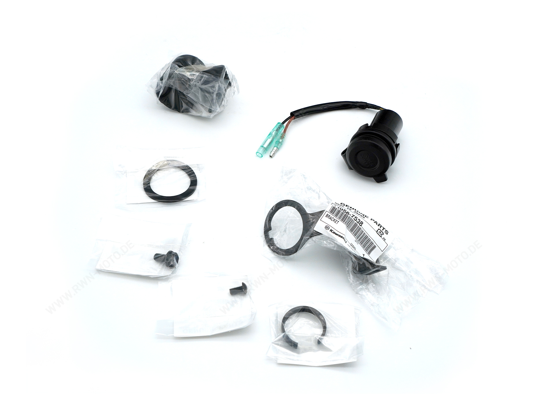 Kit presa 12V per Vulcan S (Bj.15-19) Originale Kawasaki