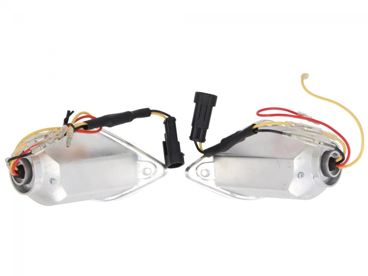Set di indicatori di direzione posteriori a LED, trasparenti per Vespa GT, GTL, GTV, GTS 125-300 (2014-2018)