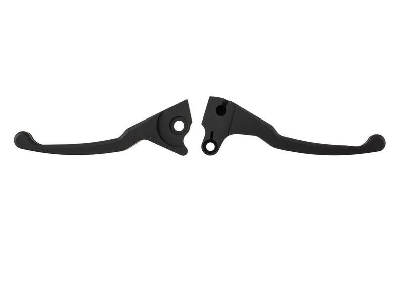 Set di leve sportive freno Shorty per Vespa LX /LXV /S /Primavera /Sprint 50-150ccm, nero opaco