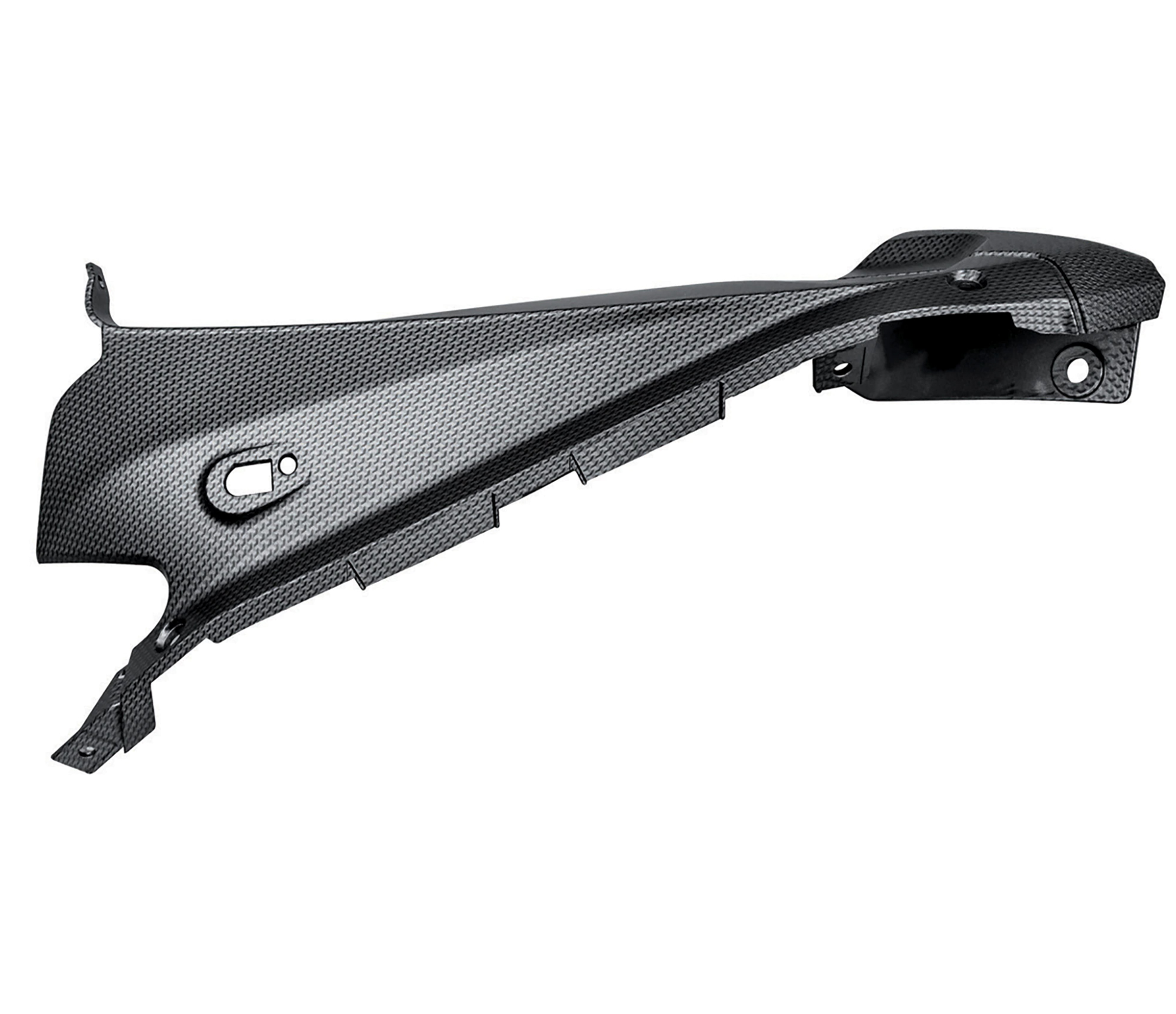 Pannello laterale superiore sinistro in carbonio per Aprilia RS4 125