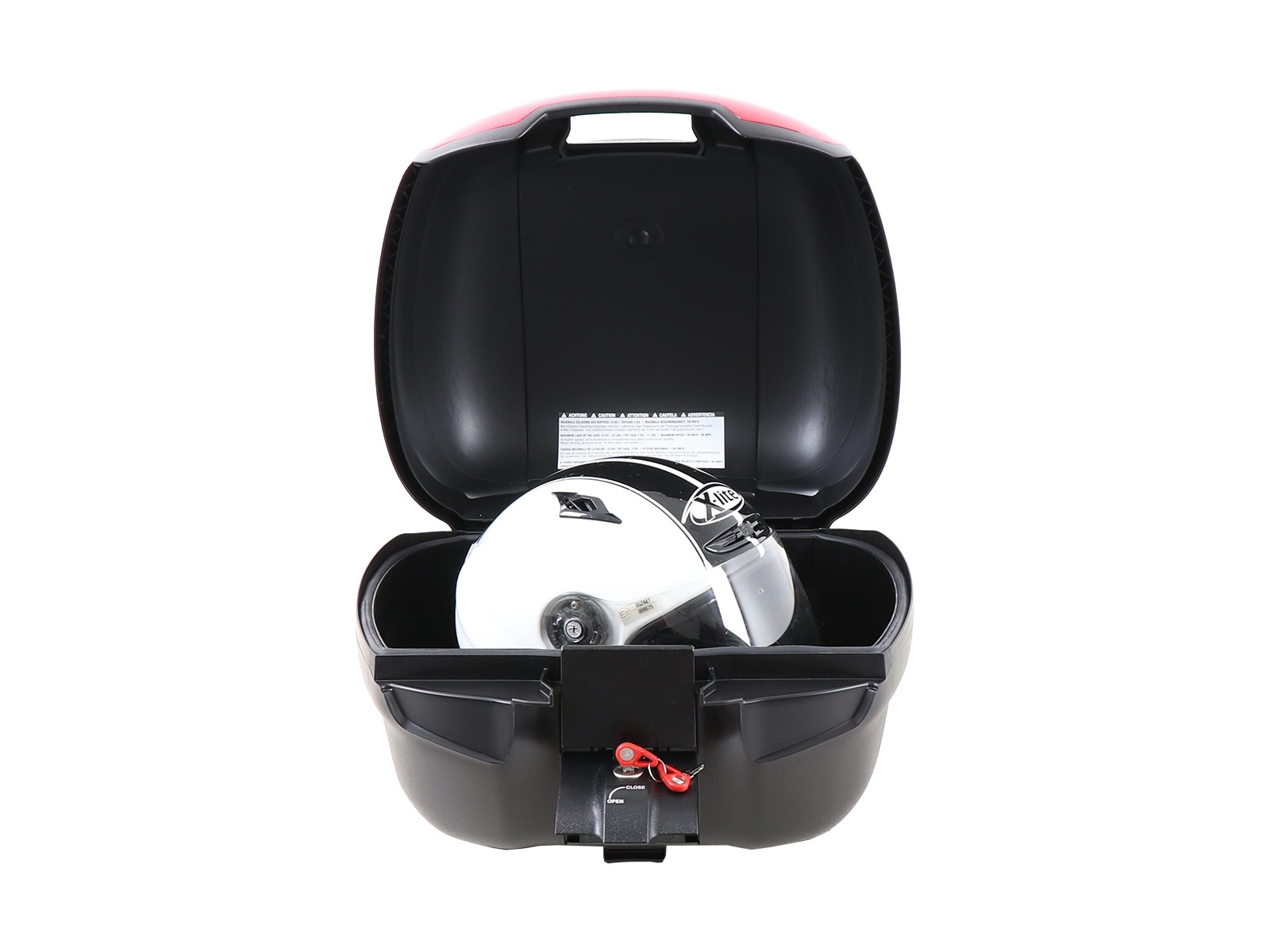 Journey Topcase 40 nero incl. paletta universale per portapacchi di terzi Hepco & Becker