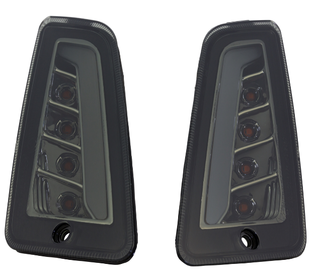 Kit indicatori di direzione anteriori e posteriori per Vespa GTS/GTS Super/GTV 125-300cc ('14-), colorati