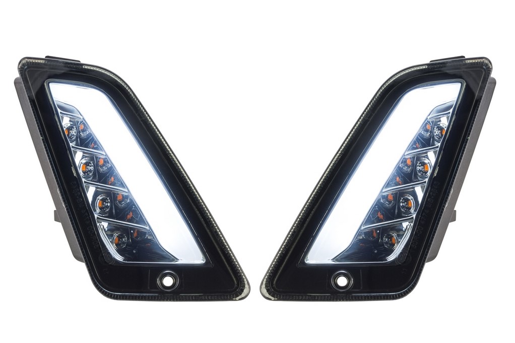 Kit indicatori di direzione anteriori e posteriori per Vespa GTS/GTS Super/GTV/GT 60/GT/GT L ('03-'13), colorati