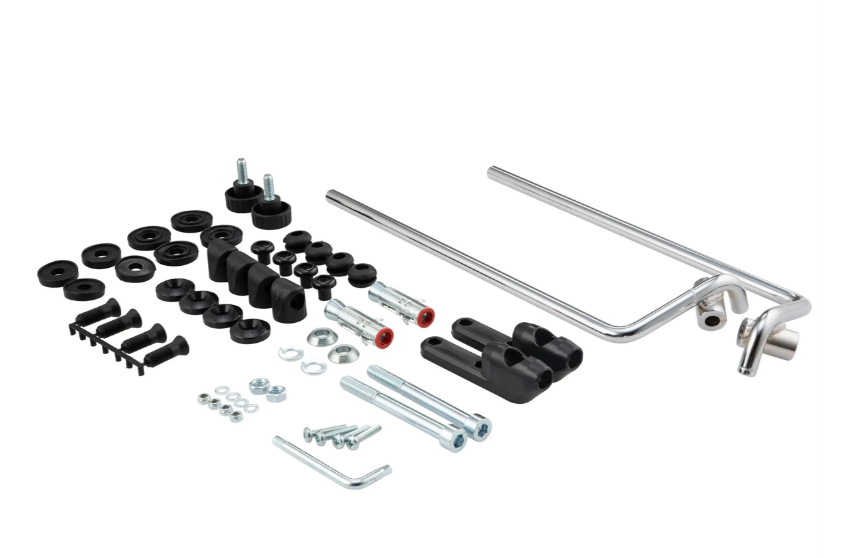 Materiale di montaggio parabrezza FACO "Twin-Screen" per Vespa Sprint 50-125ccm 2T/4T