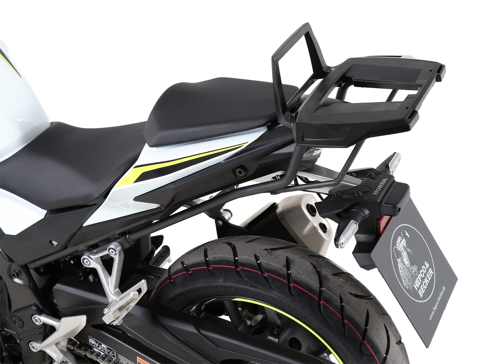 Bauletto Alurack antracite per Honda CBR 500 R (19-23) Hepco & Becker