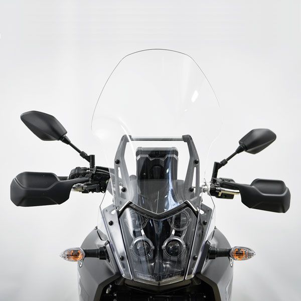 Parabrezza extra alto trasparente per Yamaha Ténéré 700 (19-24)