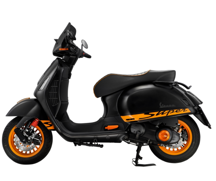 Cover Vario per Vespa Primavera/​Sprint 125-150ccm i.e. 3V 4T AC, arancione opaco