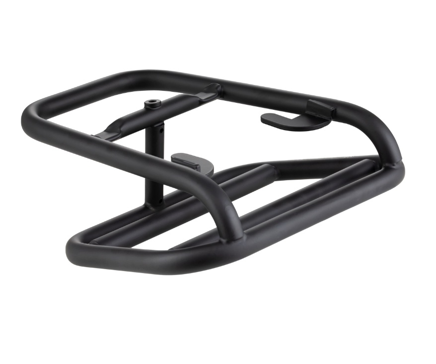 Portapacchi posteriore per Vespa 946 3V cioè 125cc, nero opaco