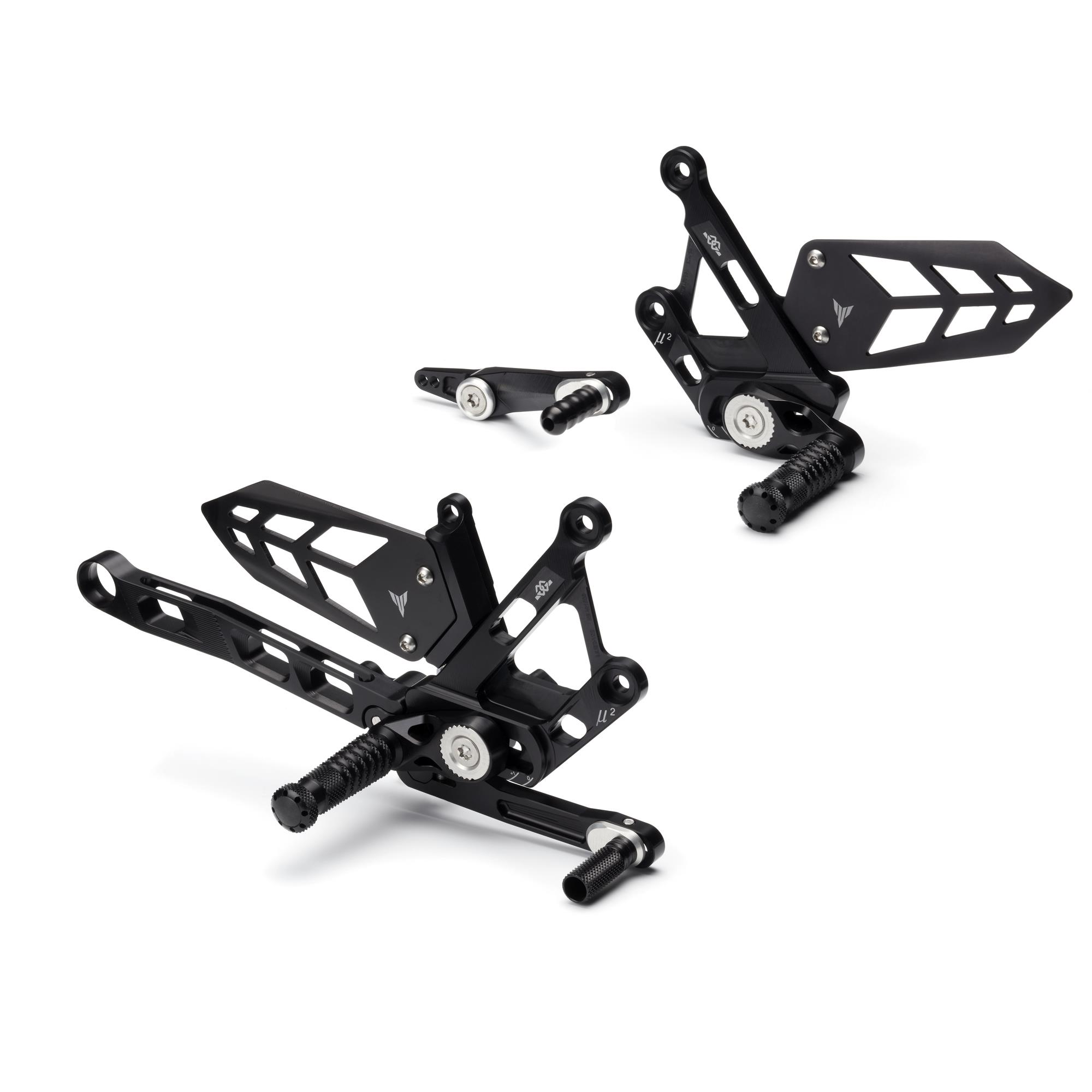 Sistema di poggiapiedi regolabili in billette per MT10 /SP (Bj.16-19) Originale Yamaha