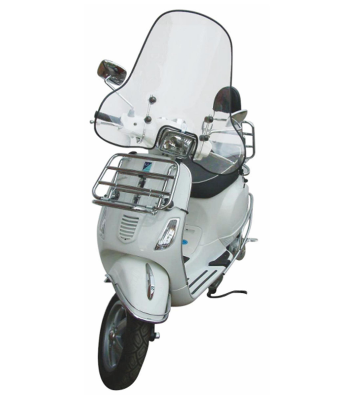 Portapacchi anteriore per Vespa S 50-150cc, pieghevole, cromato