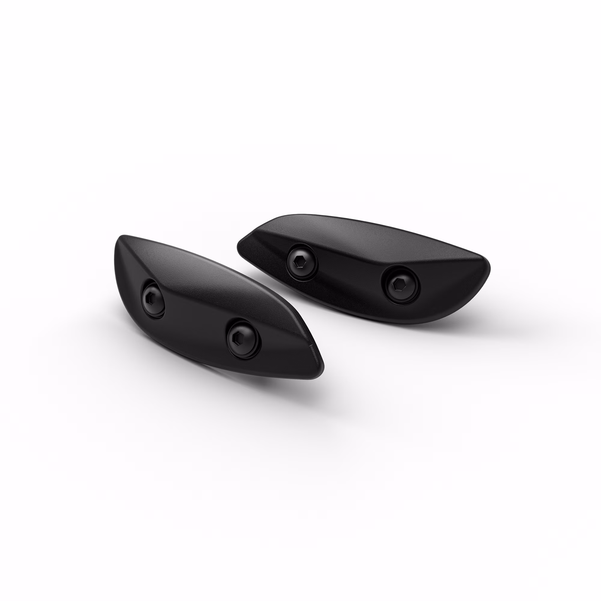 Coperchio per supporto specchio nero per Aprilia RS 660 /Factory (25-) / RSV 4 1100 /Factory (25-)
