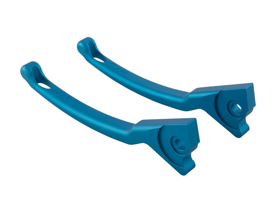 Set di leve freno sportive per Vespa, destra e sinistra, blu opaco