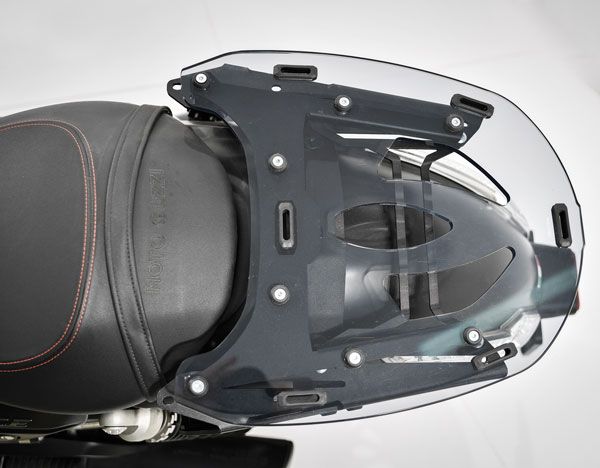 Portapacchi posteriore in PMMA per Moto Guzzi Audace (17-20)