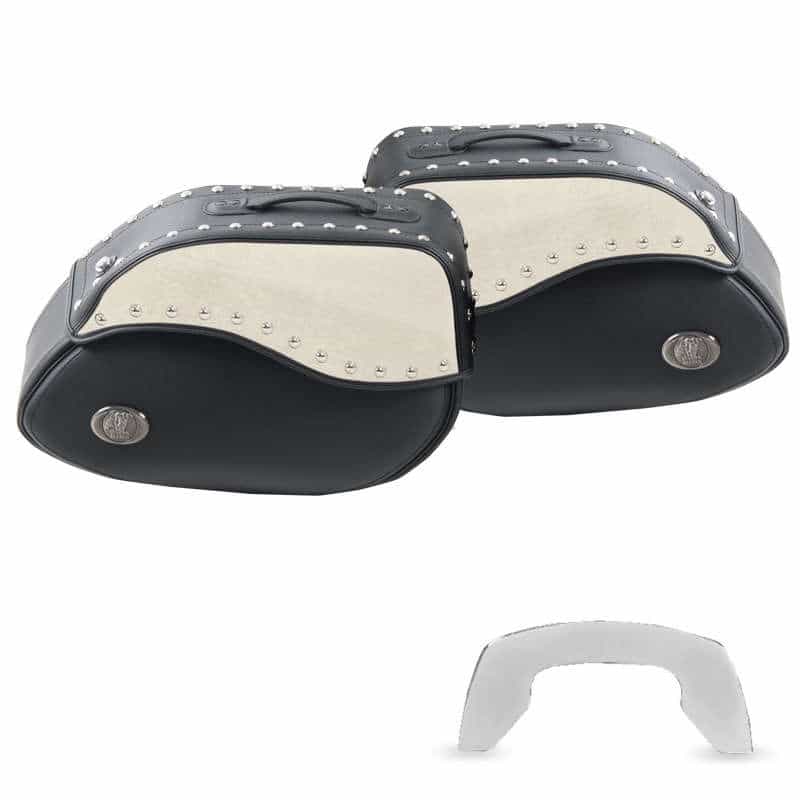 Set di borse da sella Ivory per portapacchi C-Bow Hepco & Becker