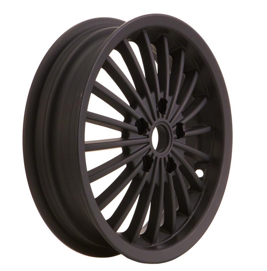 Cerchio anteriore/posteriore per Vespa GTS/GTS Super/GTV/GT 60/GT/GT L 125-300cc, nero opaco