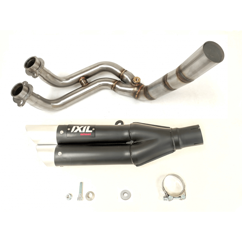 IXIL HYPERLOW XL per Yamaha YZF-R7, acciaio inox nero, omologato E, Euro5