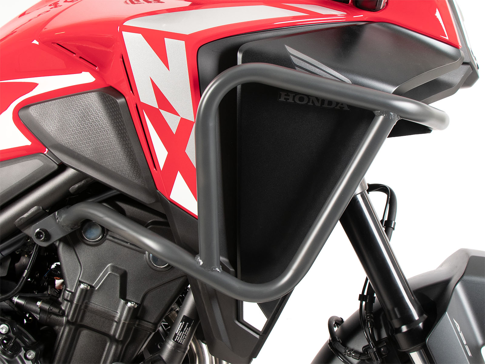 Barra di protezione del serbatoio per Honda NX 500 (24-) Hepco & Becker